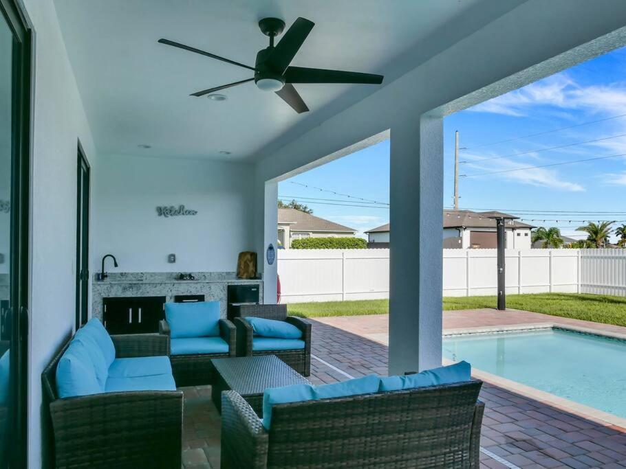 Casa Sevilla, Heated Pool, Sleeps 9, 4B3B ケープコーラル エクステリア 写真