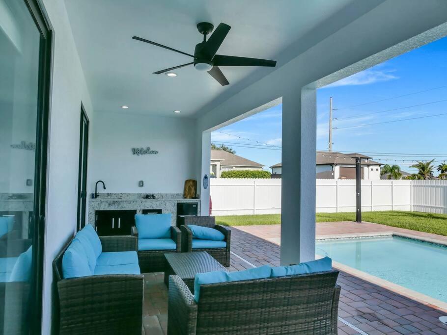 Casa Sevilla, Heated Pool, Sleeps 9, 4B3B ケープコーラル エクステリア 写真